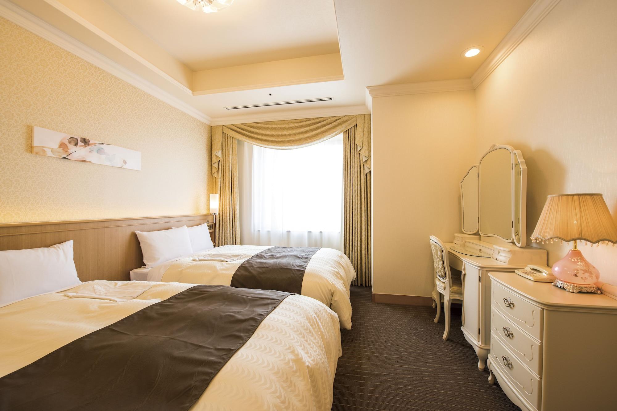 Hotel Port Plaza Chiba Exterior foto A room at the hotel